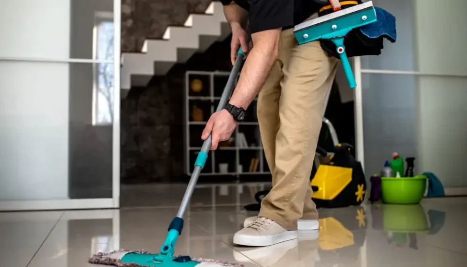image of residential cleaning service in Qatar