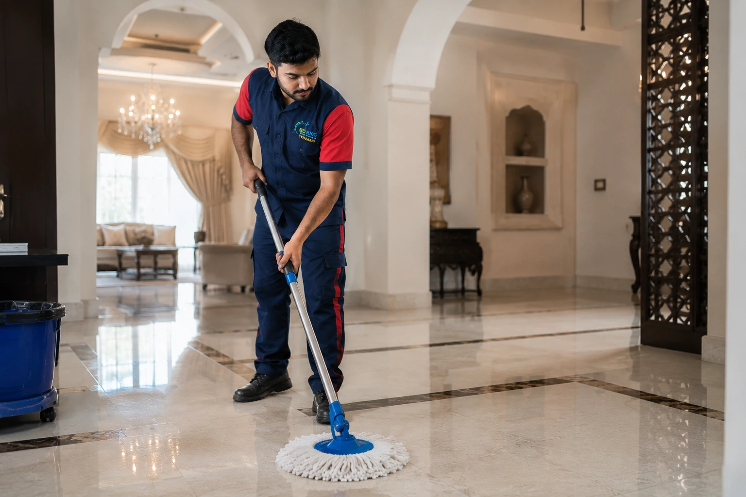 house floor deep cleaning service