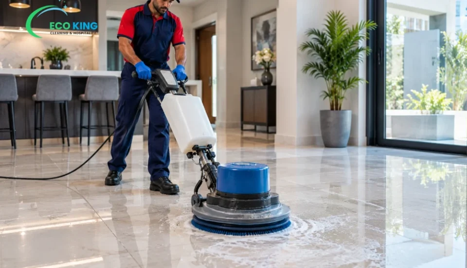 tile deep cleaning vs regular mopping
